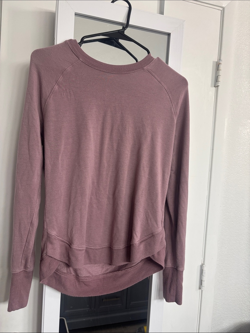 Athleta Dusty Mauve Crewneck Pullover